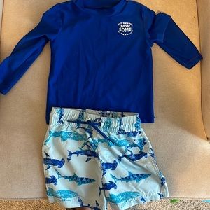 Baby boy  18 month swimwear
